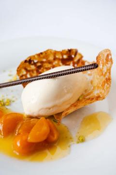 Hotelcamp Reinsehlen | Schneverdingen | Kugel Vanille-Eis mit Waffel und Schokostäbchen 